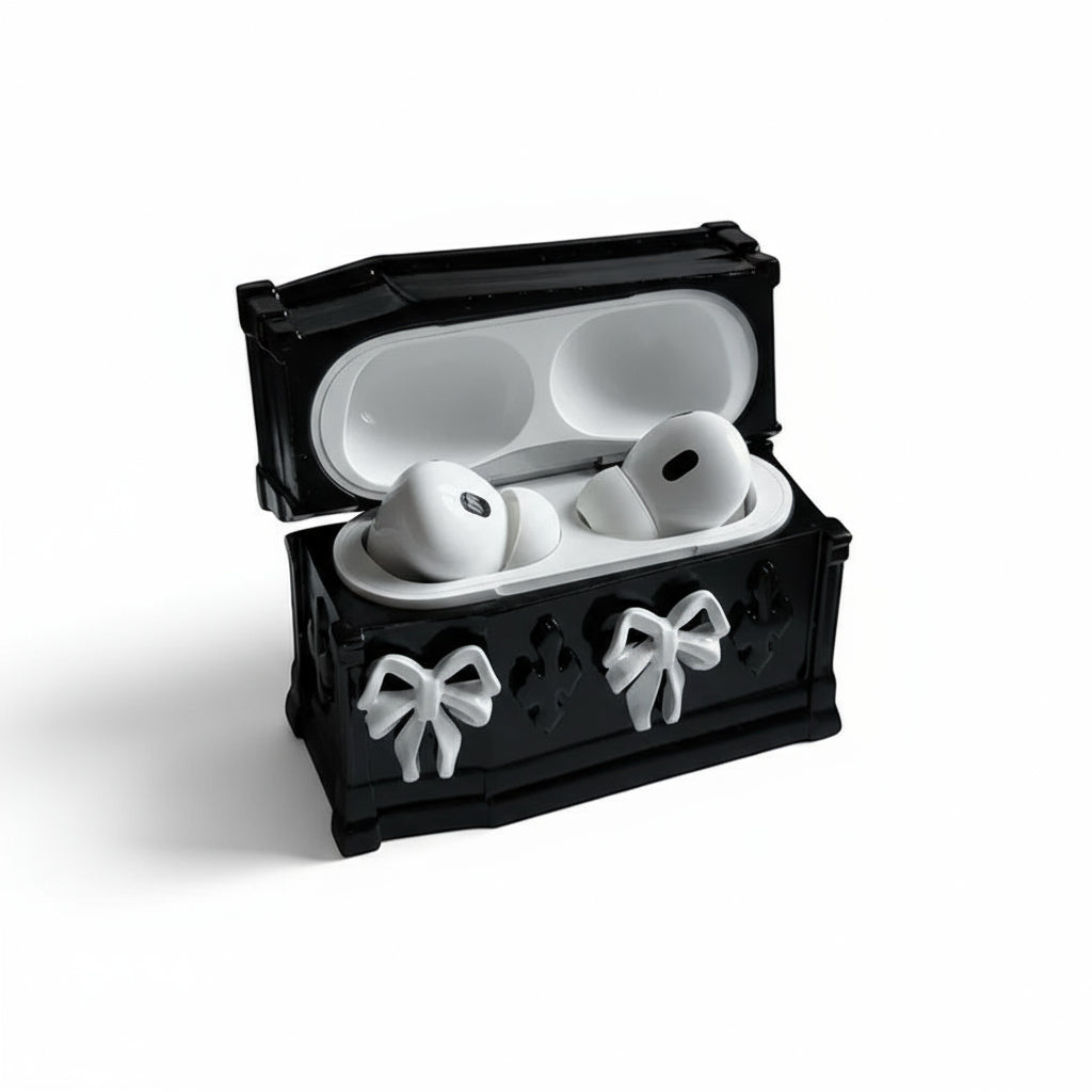 Gothic Coffin 3D Resin AirPods Case Customized