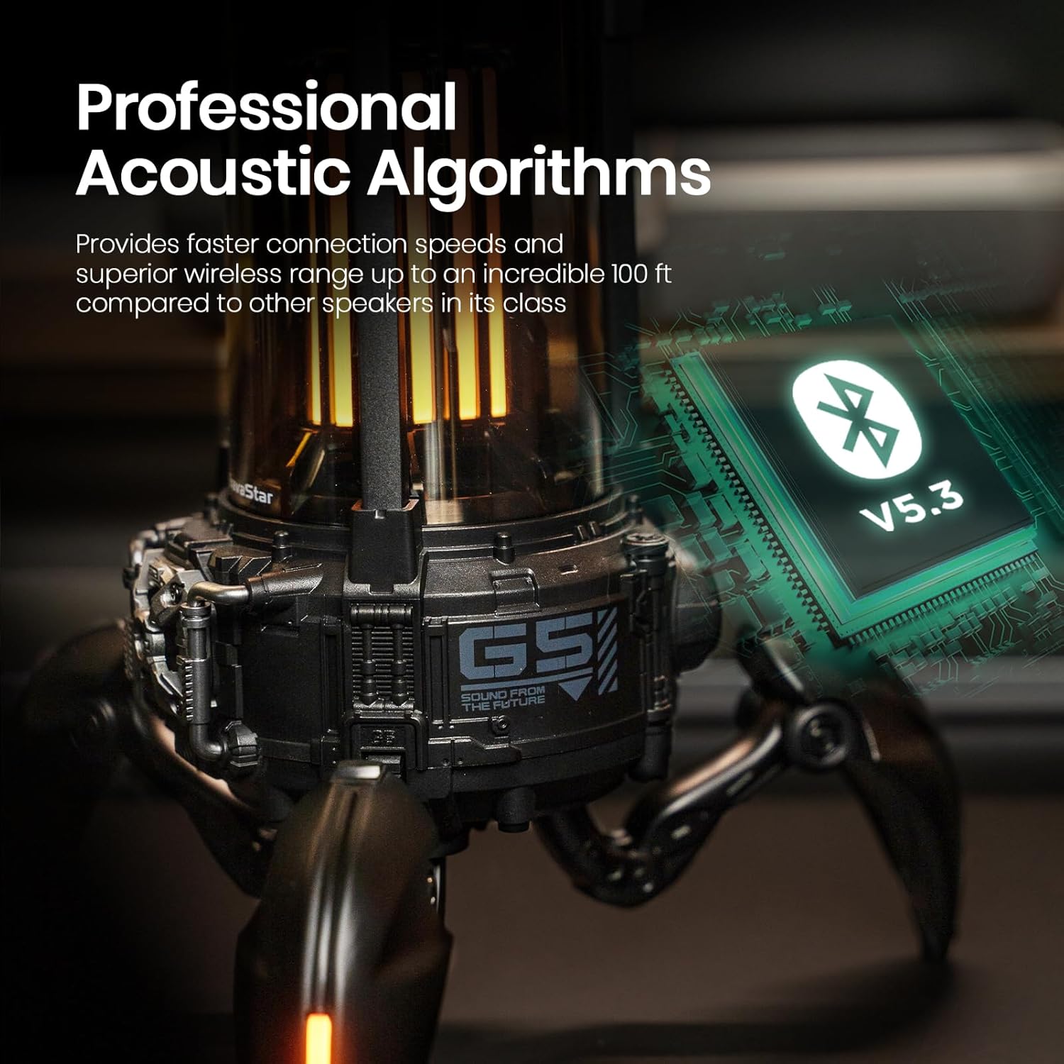 GravaStar Supernova Scorpion Portable Bluetooth Speaker