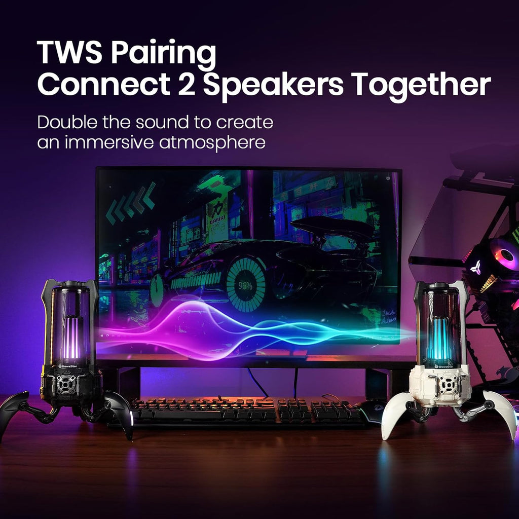 GravaStar Supernova Scorpion Portable Bluetooth Speaker