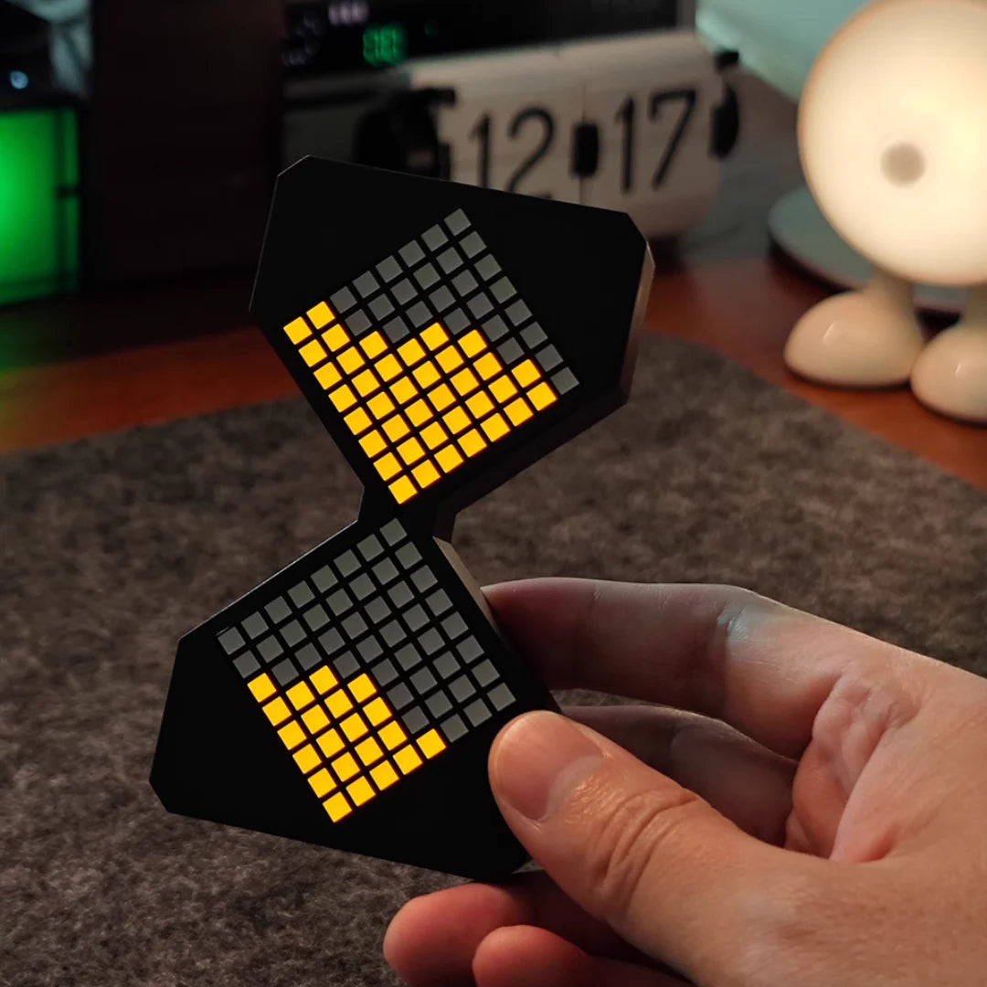 Gravity Pixel Hourglass Digital Timer