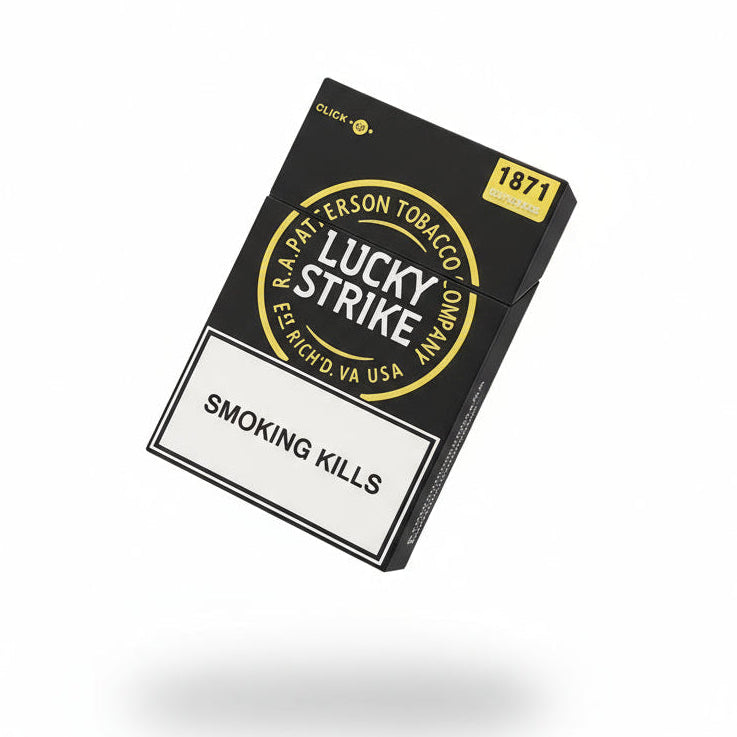 3D Lucky Strike Cigarette Box AirPods Case