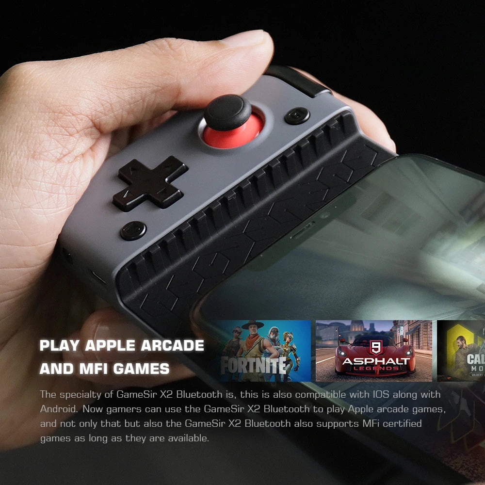 GameSir X2 Bluetooth Mobile Gamepad Wireless Controller for Android and iPhone