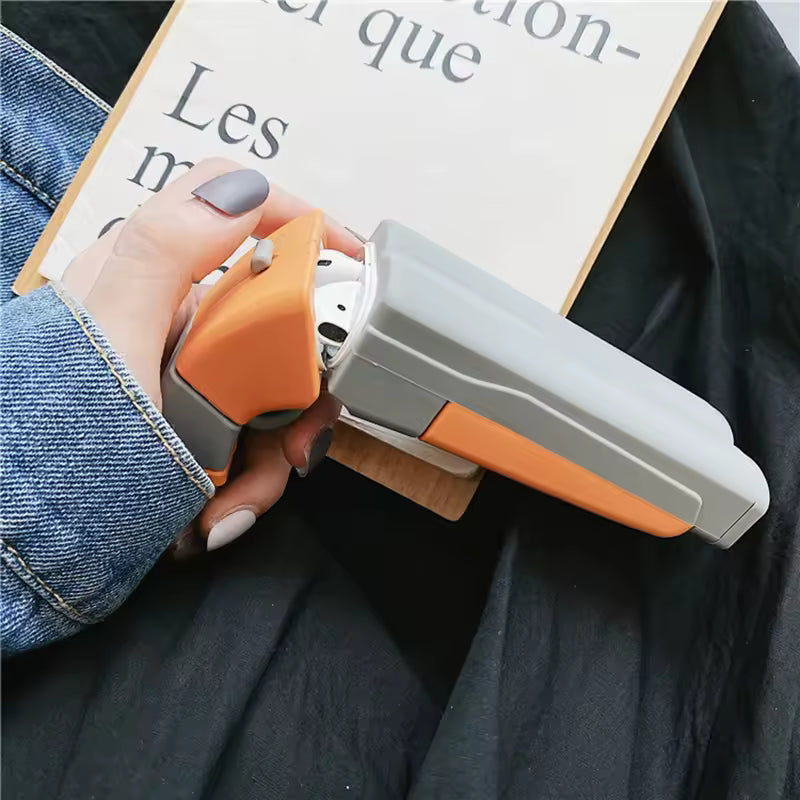 Shotgun Shaped AirPods Case Fun Silicone Design