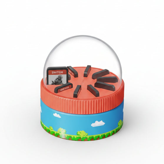 Switch Rotating Game Card Cover 10 Slots Creative Storage Holder