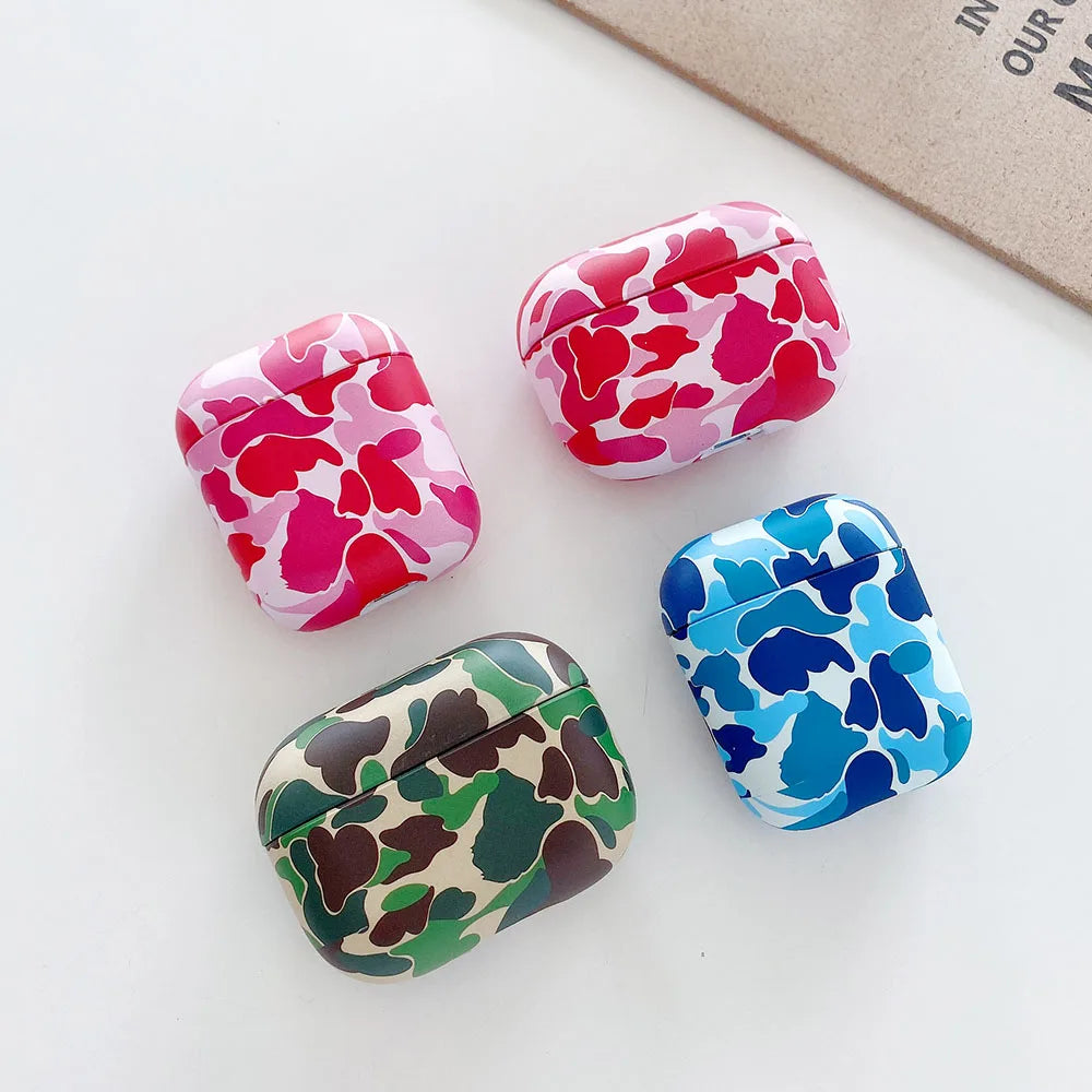 Military Camo AirPods Case Premium