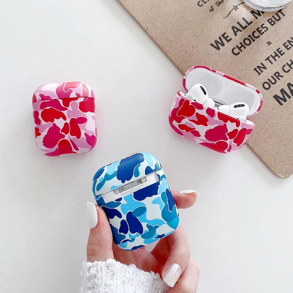 Military Camo AirPods Case Premium