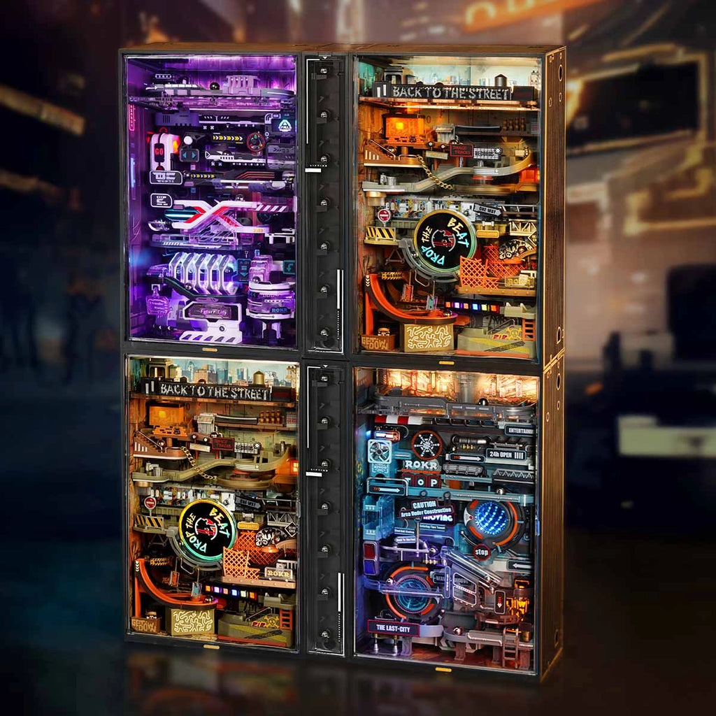 Hip-Hop Street Marble Run City Mechanical 3D Puzzle