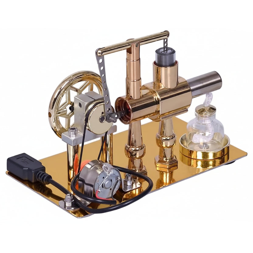 Stirling Engine Model Power Generator