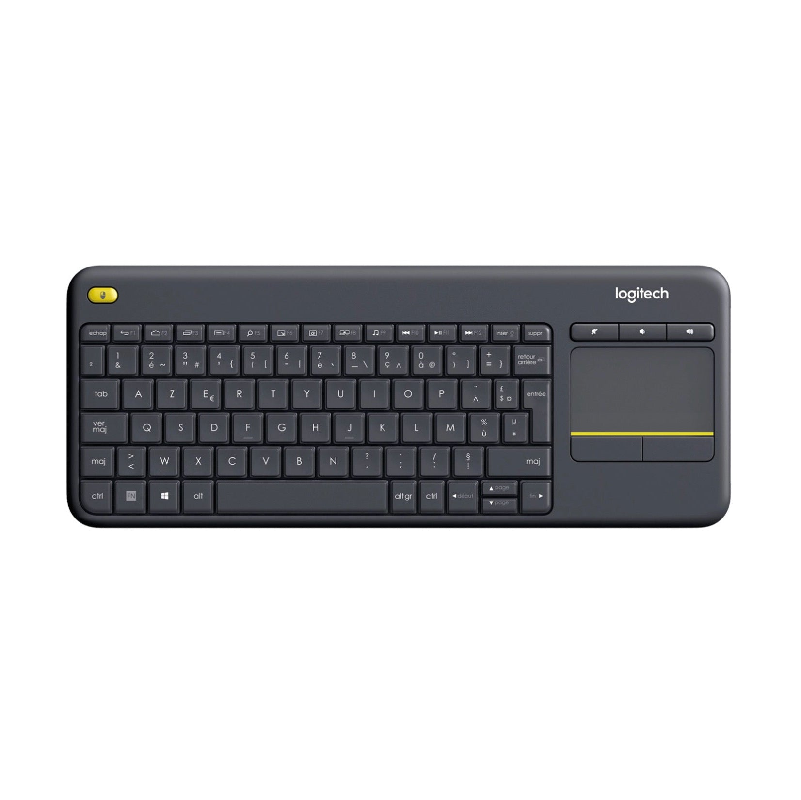 Logitech K400 Plus Wireless Touch Keyboard