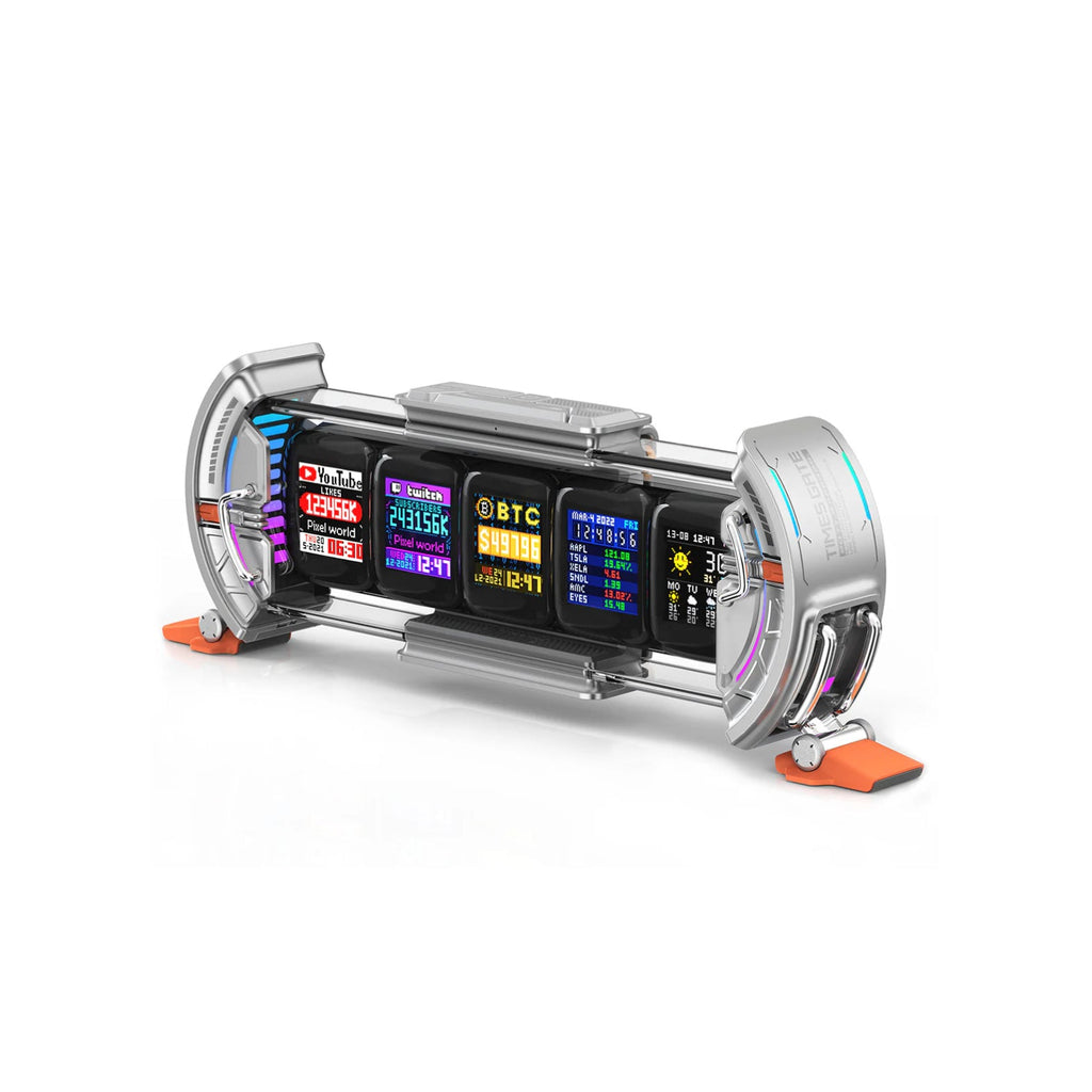 Divoom Times Gate Crypto and Stock Tracker