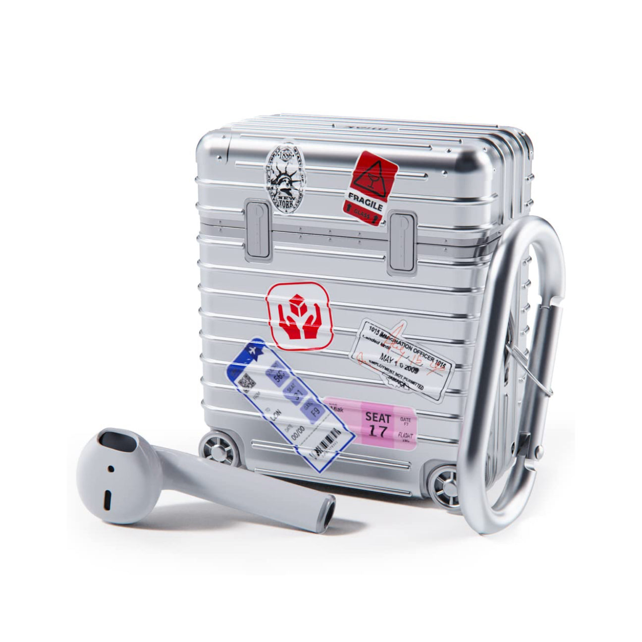 Miak Luggage Suitcase AirPods Case