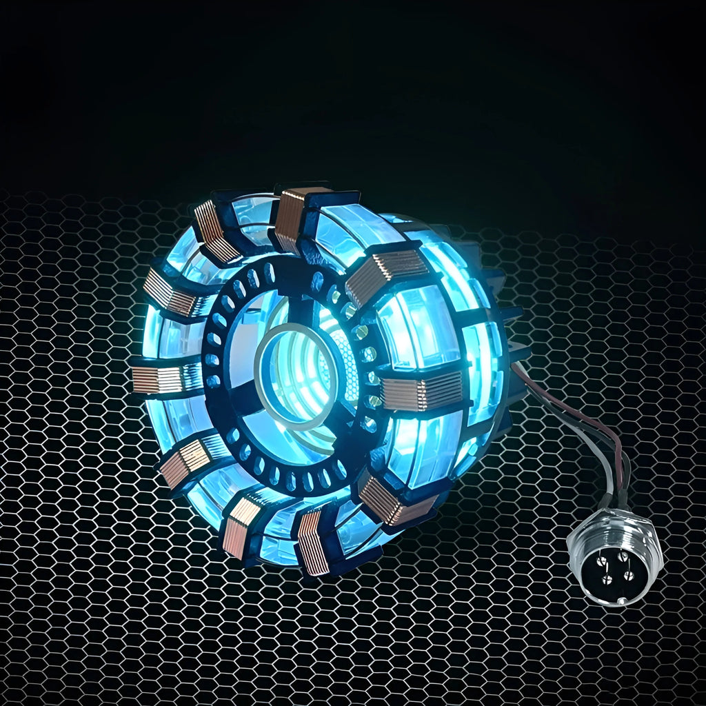 Iron Arc Reactor MK1/MK2 Tony Stark Heart LED Lamp with Voice Control