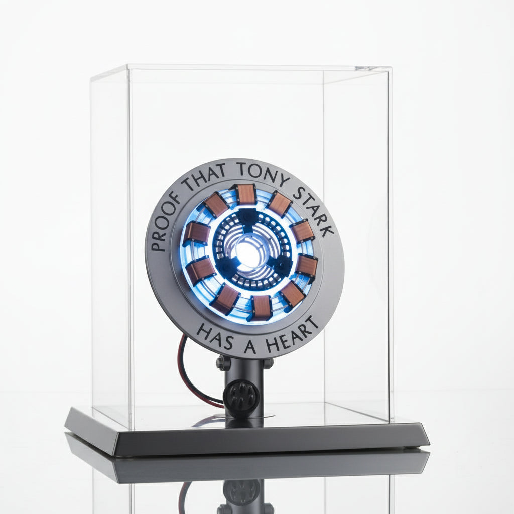 Iron Arc Reactor MK1/MK2 Tony Stark Heart LED Lamp with Voice Control