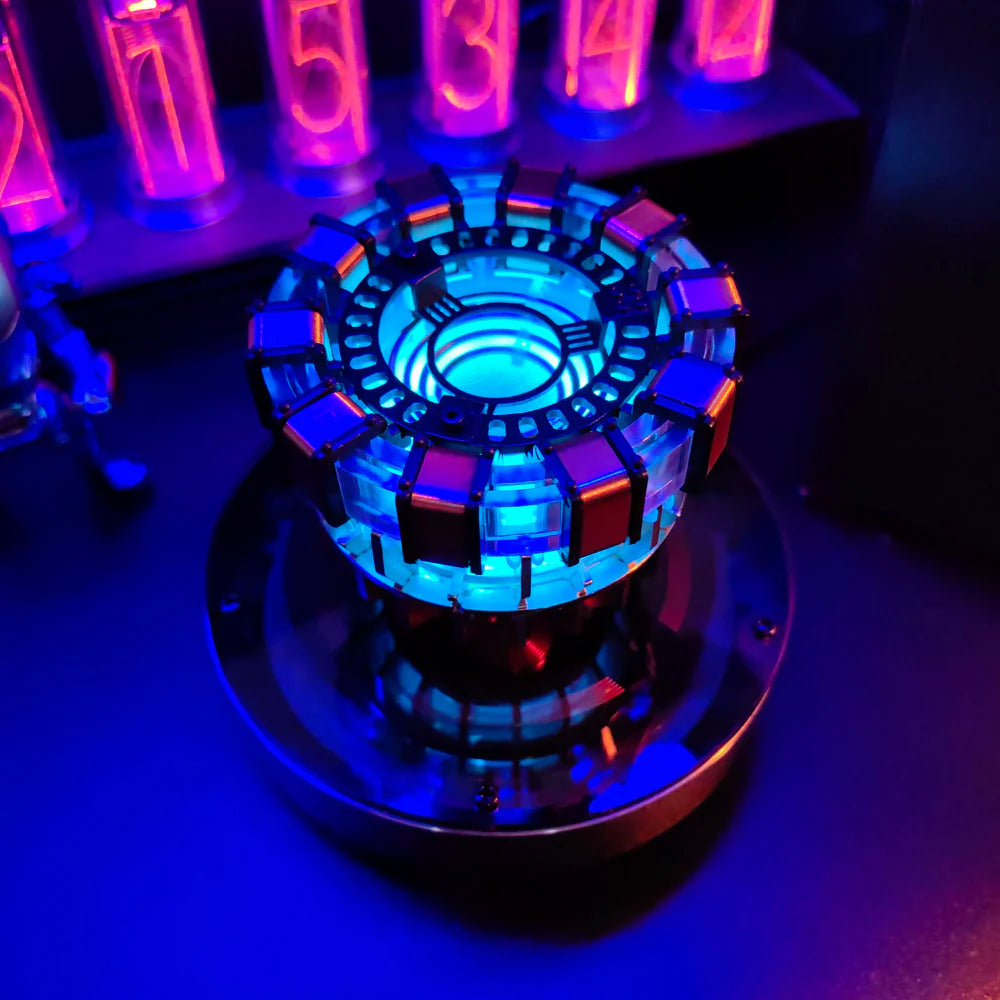 Iron Man Arc Reactor Heart LED Lamp | Magnetic Levitation