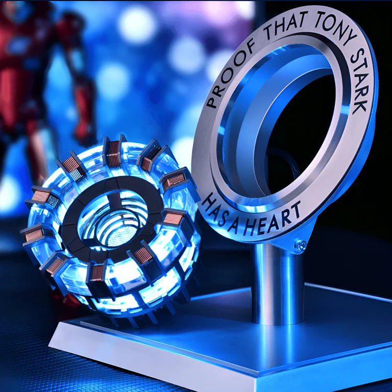 Iron Arc Reactor MK1/MK2 Tony Stark Heart LED Lamp with Voice Control