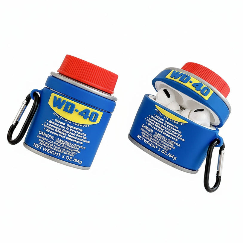 Rust Remover Bottle 3D AirPods Case Silicone