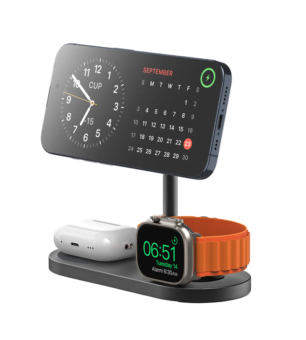 KUXIU X23 Pro 3-in-1 MagSafe Dual-Core Fast Charging Stand
