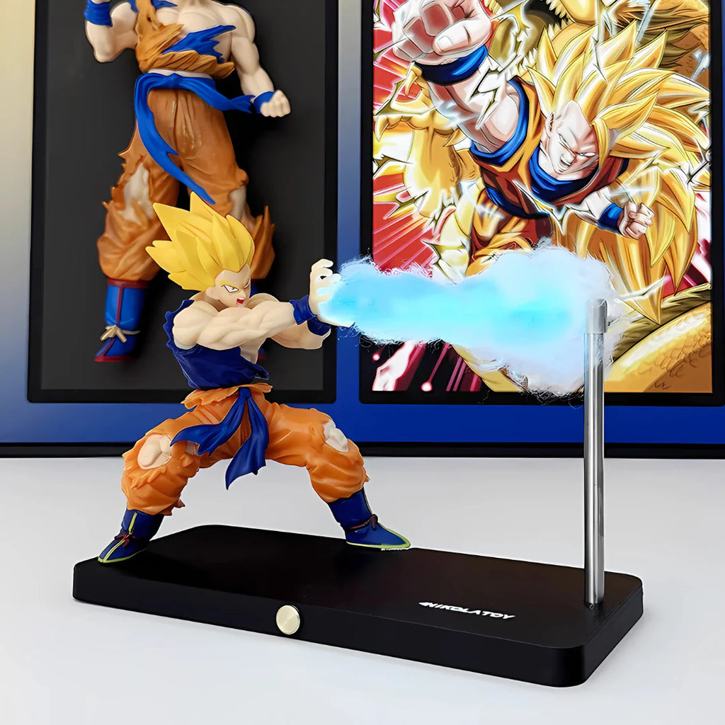 Dragon Ball Kamehameha Lamp Goku Rechargeable Magnetic Night Light