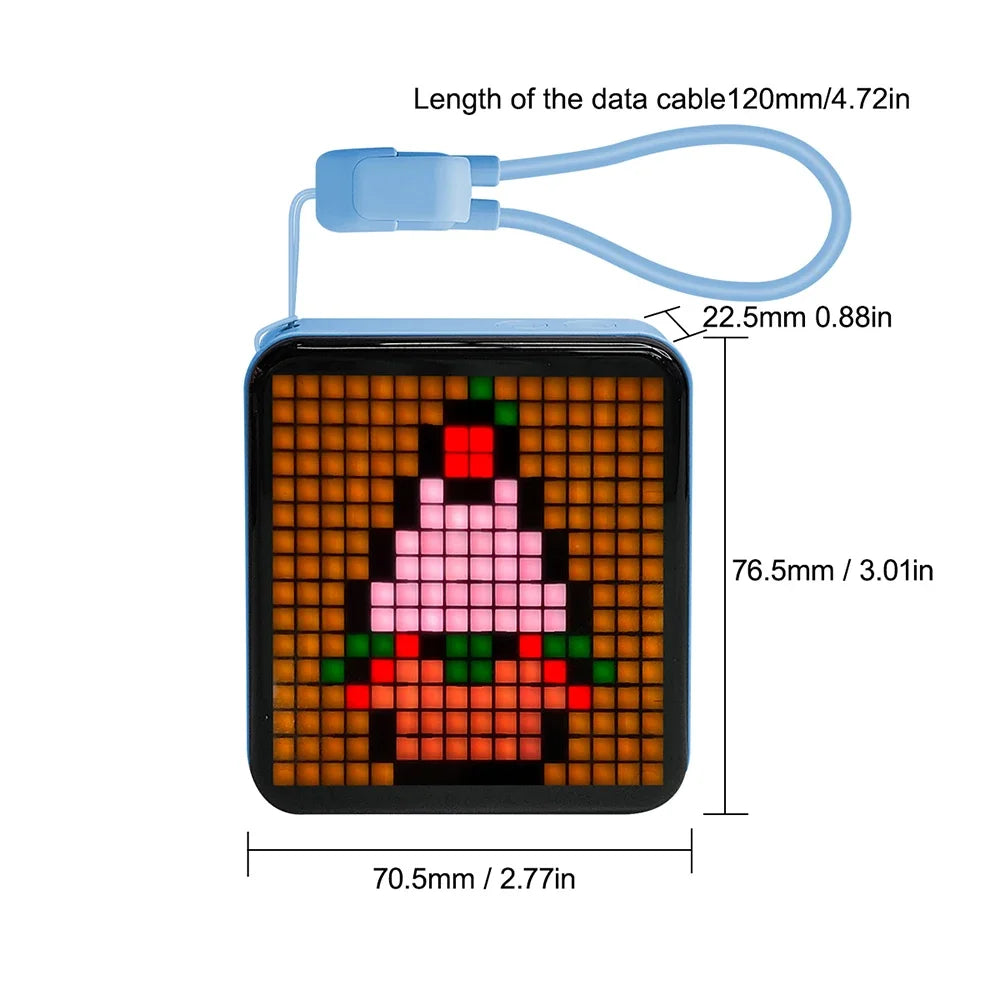Pixel Art Power Bank 5000mAh
