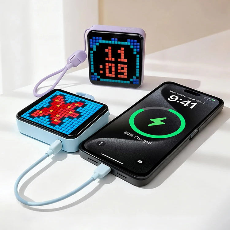Pixel Art Power Bank 5000mAh