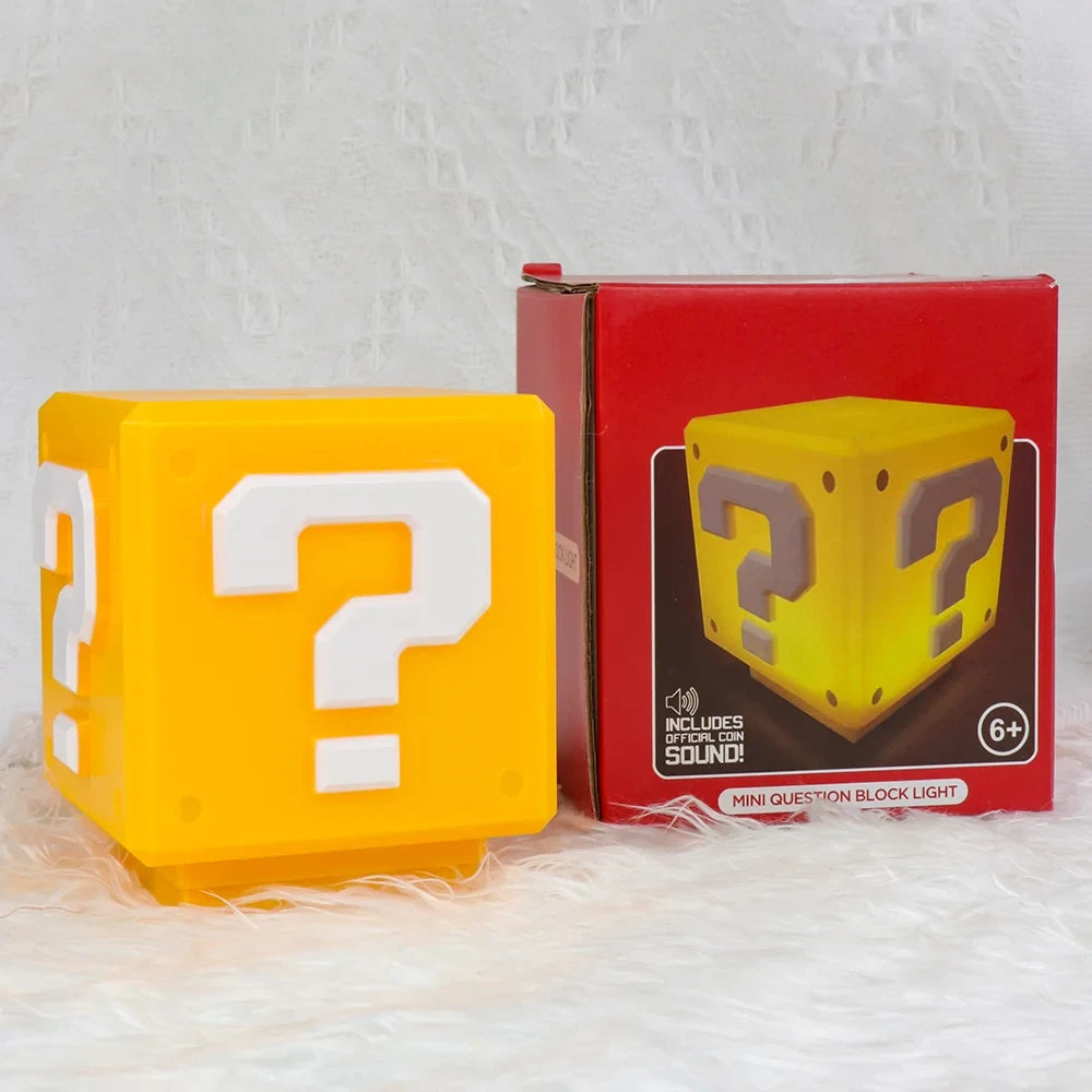 Super Mario Question Block Night Light