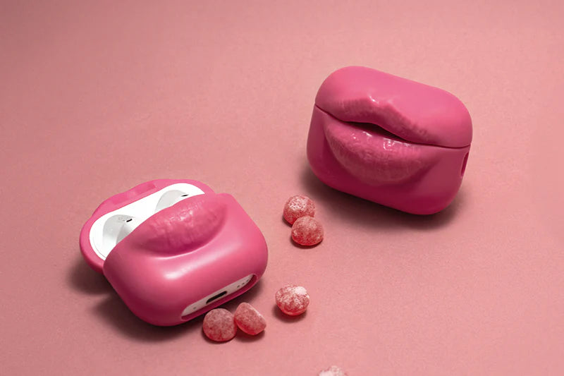 Latmos Design Lip Shaped Airpods Case