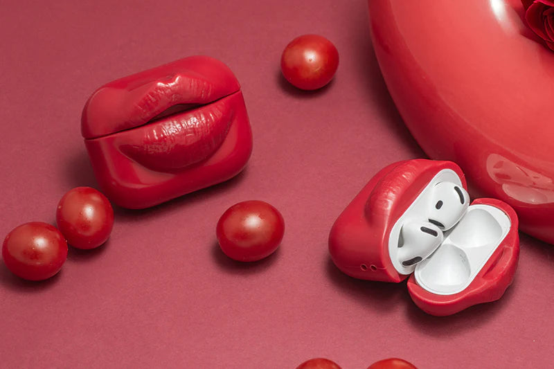 Latmos Design Lip Shaped Airpods Case