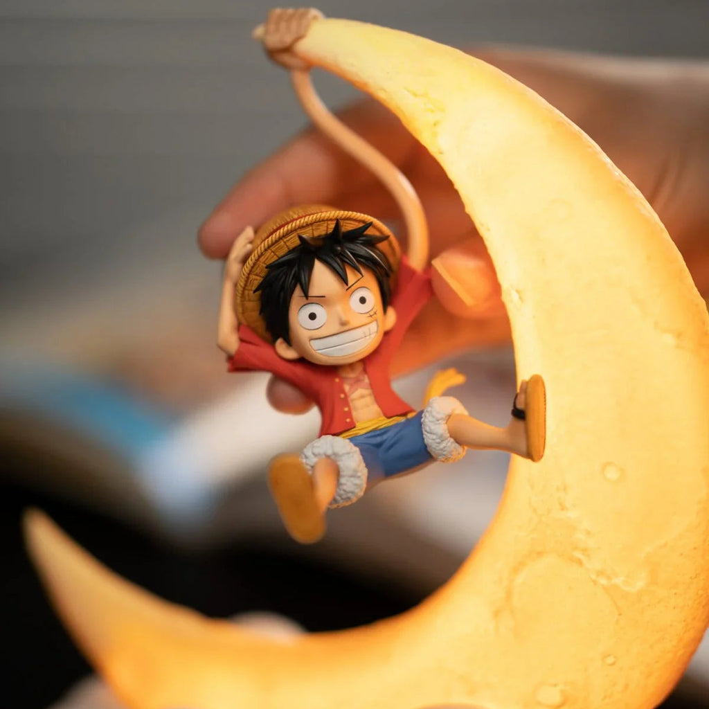 Luffy Moon Lamp One Piece Stretchable Night Light
