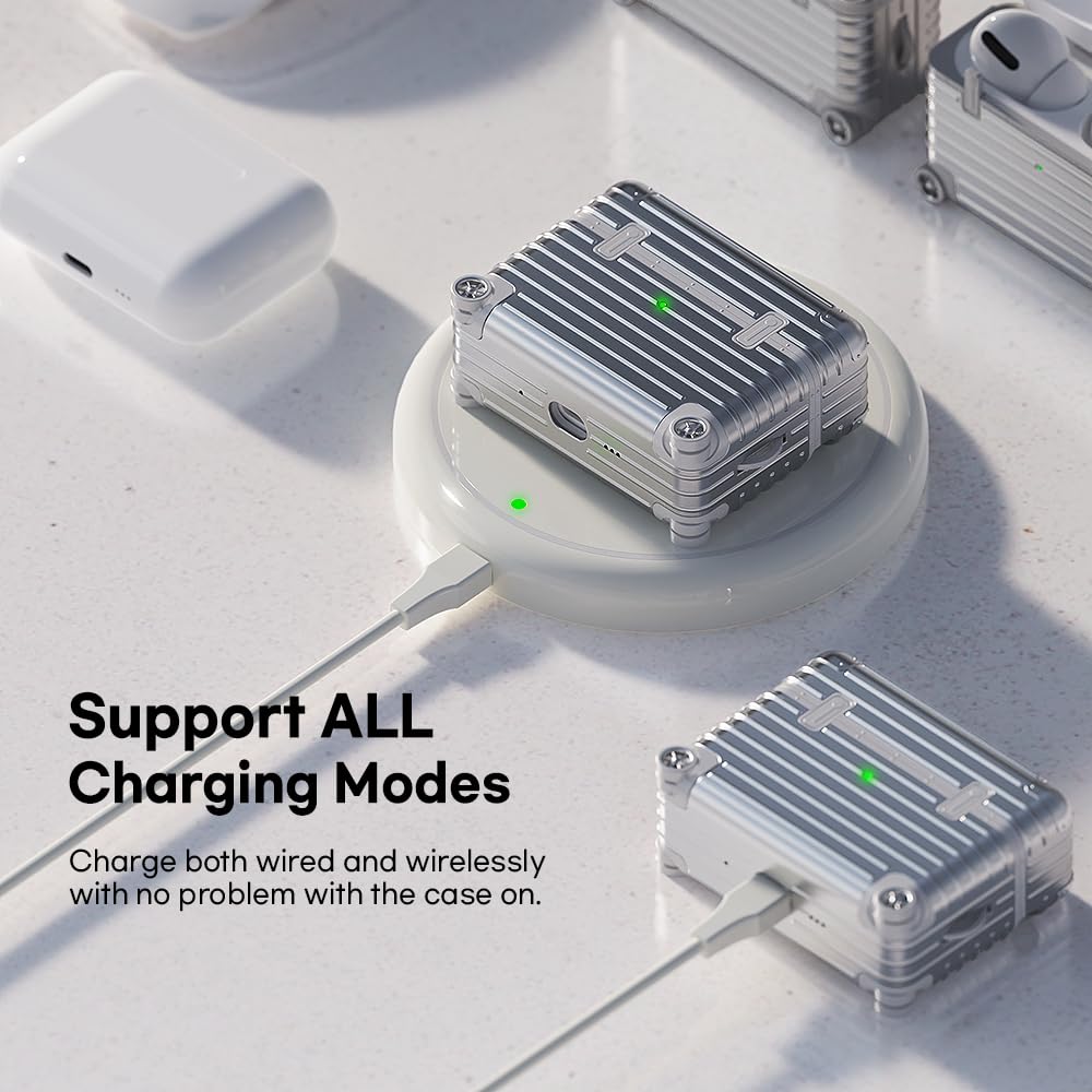 Miak Luggage Suitcase AirPods Case