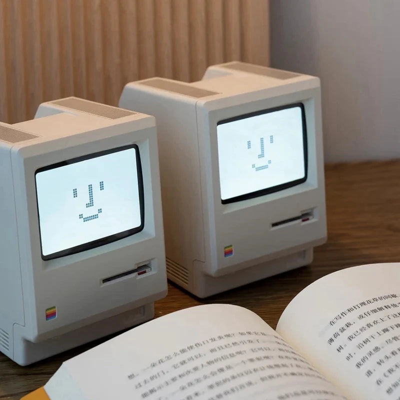 RayCue Maclock Retro Pixel Alarm Clock