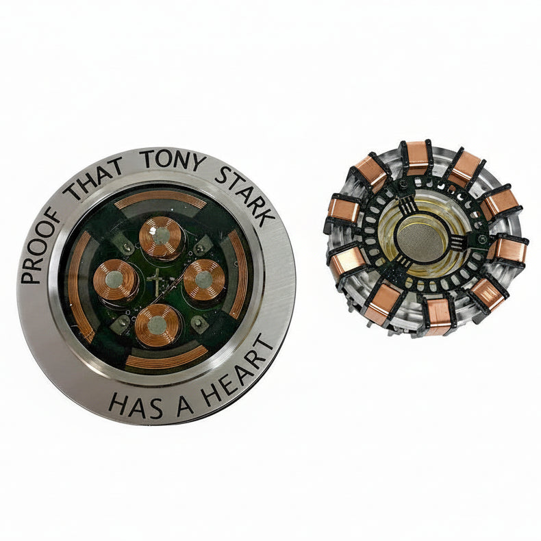 Iron Man Arc Reactor Heart LED Lamp | Magnetic Levitation