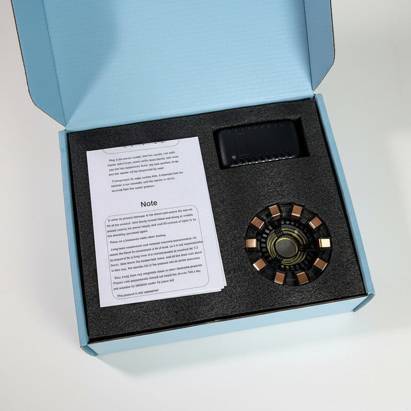 Iron Man Arc Reactor Heart LED Lamp | Magnetic Levitation