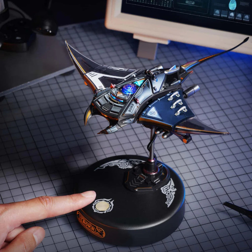 Manta Ray Mechanical 3D Puzzle Kit