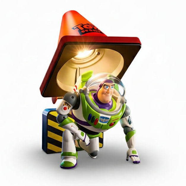 Buzz Lightyear Barricade Lamp & Bluetooth Speaker