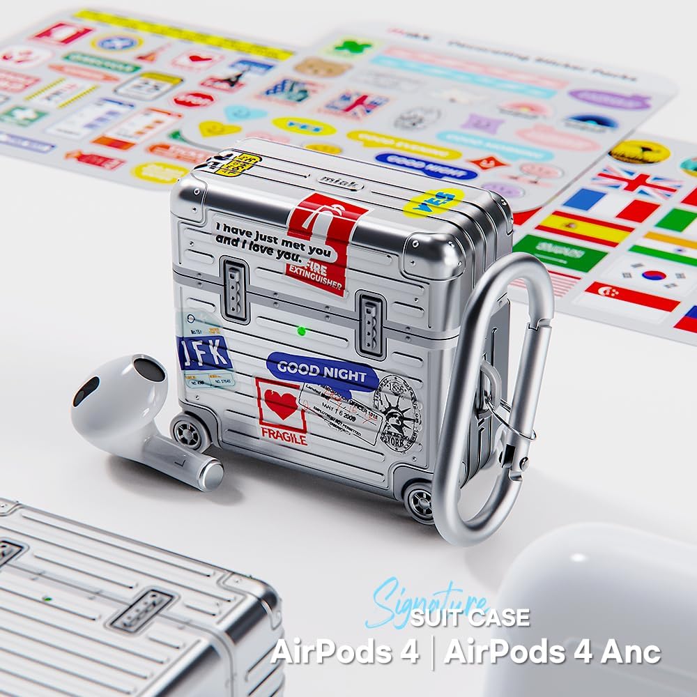 Miak Luggage Suitcase AirPods Case