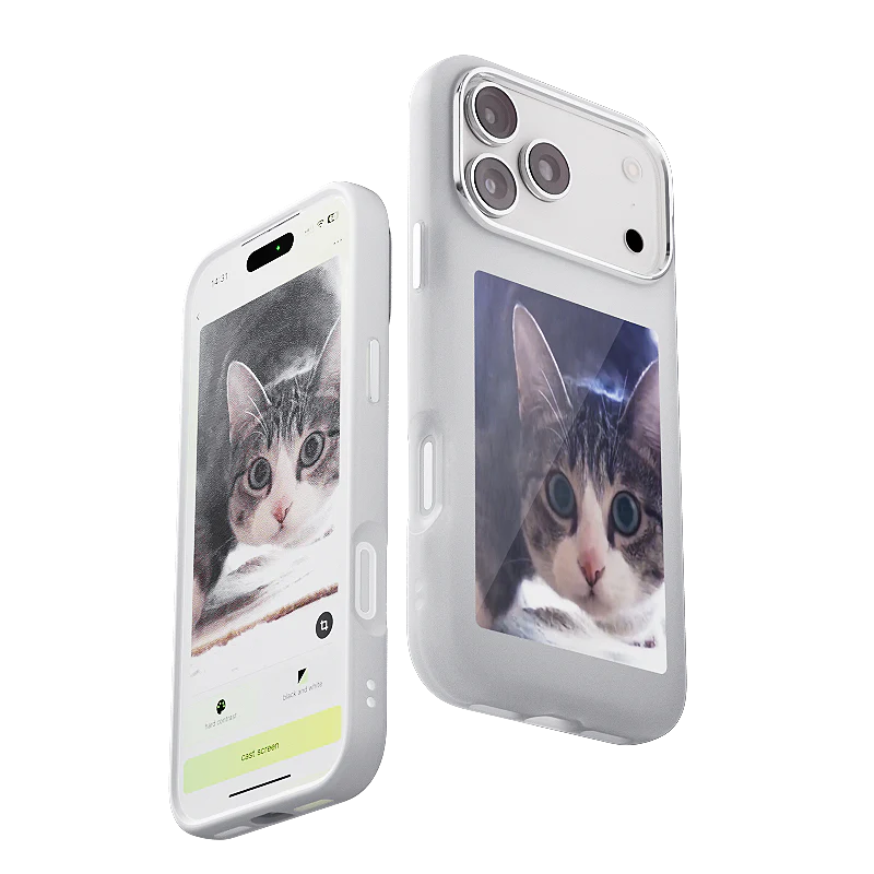 NFC E-ink Case for iPhone 17 Series