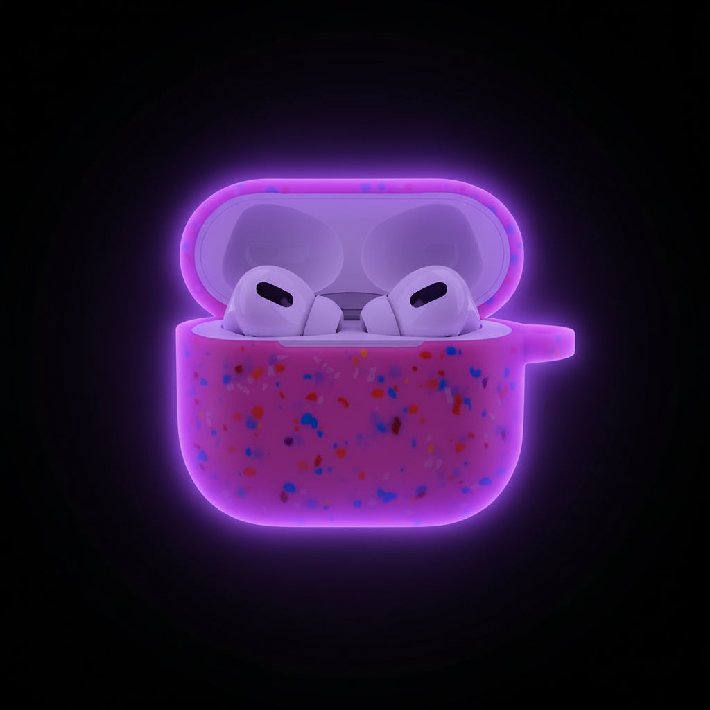 Luminous Night Light AirPods Case - Glow in the Dark Silicone Cover