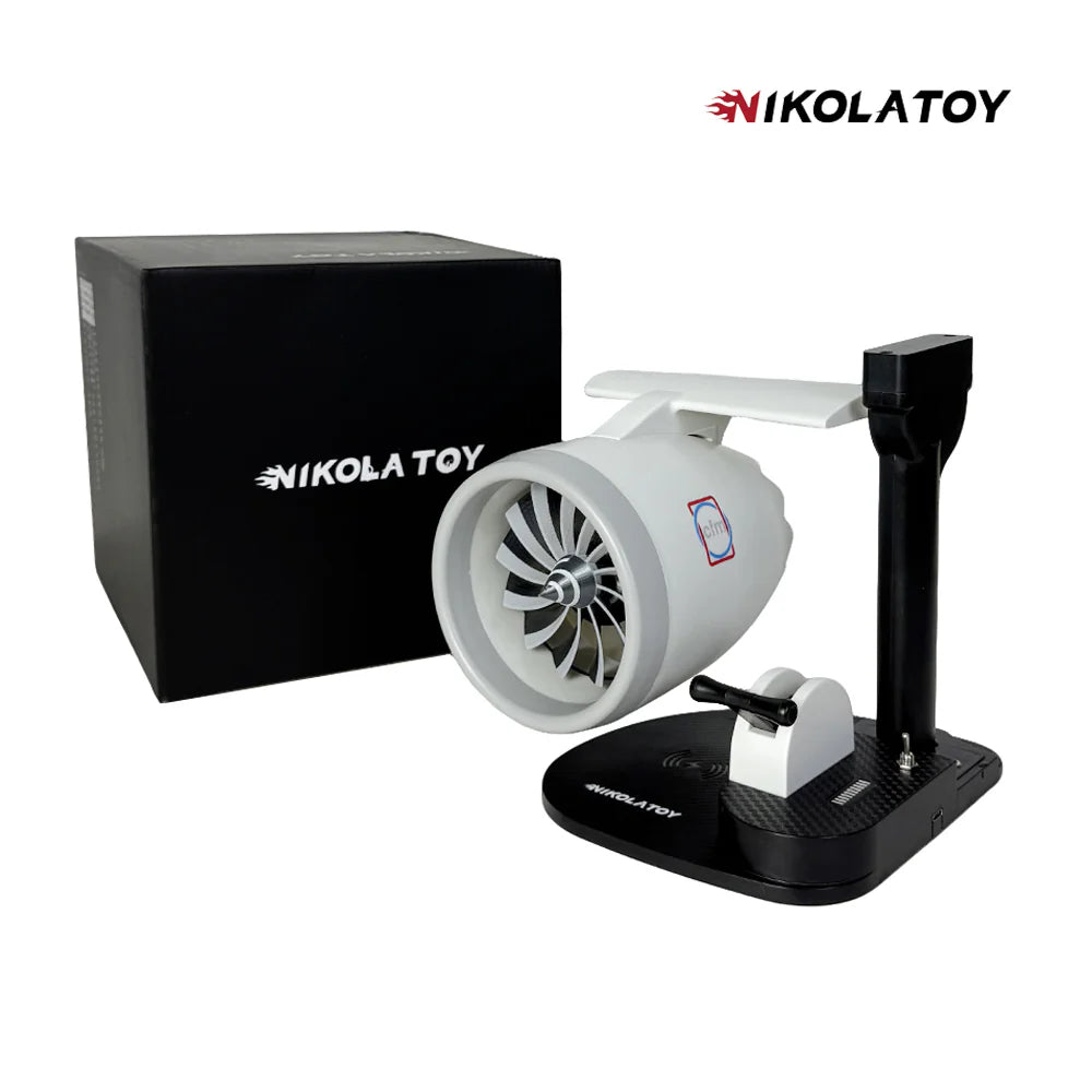 NIKOLATOY® Desktop JetFan Wireless Charging and Humidifier