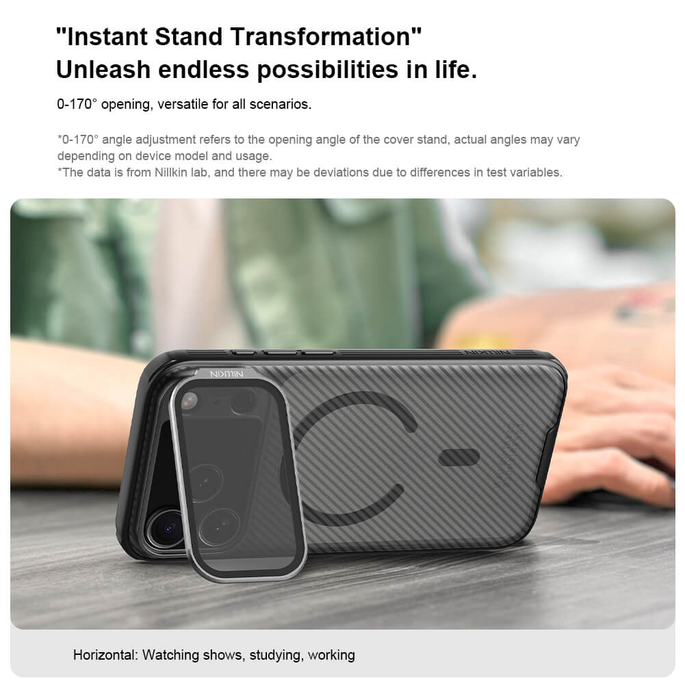Nillkin Camshield Prop Magnetic Transparent Case for iPhone 17 Series