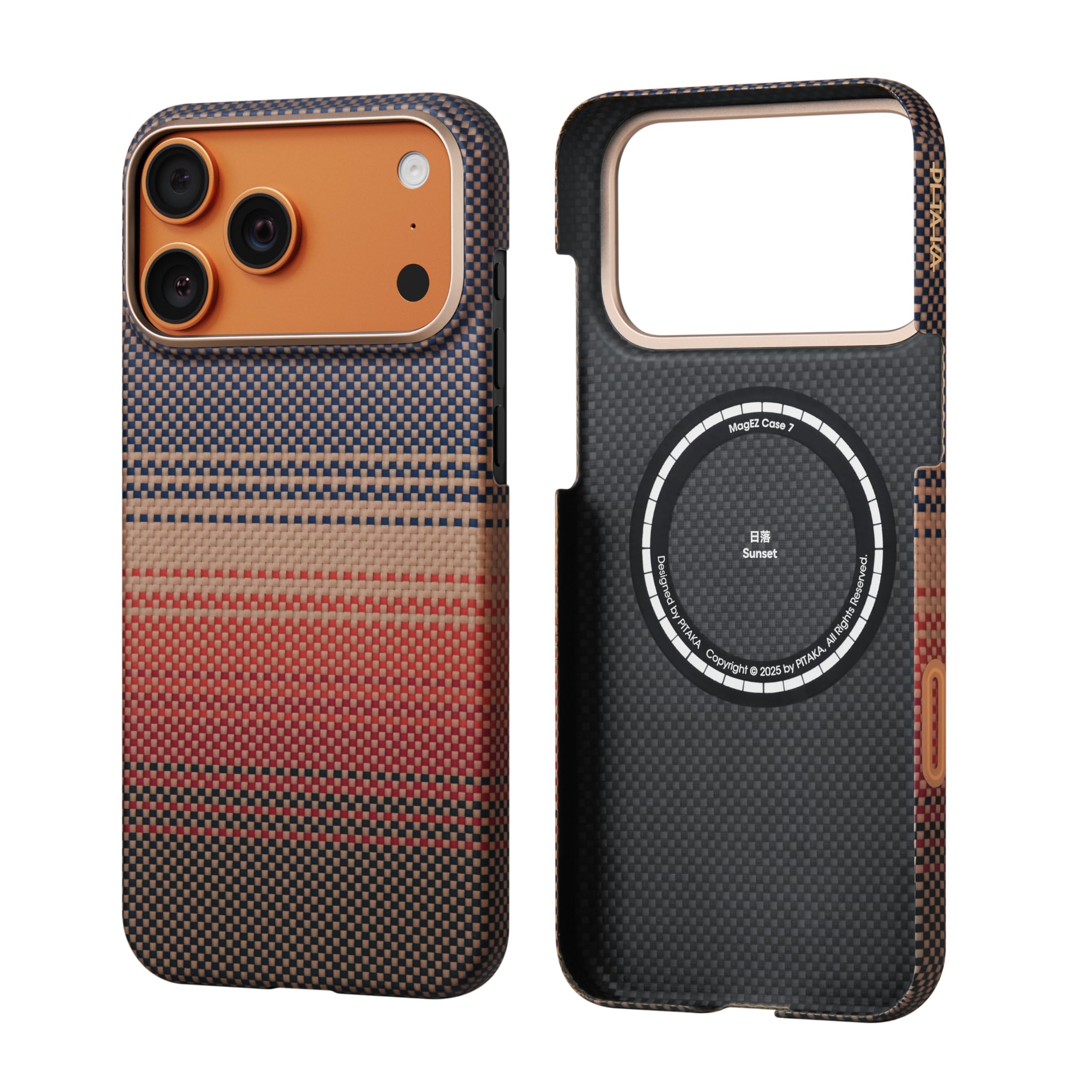 PITAKA Carbon Fiber Case Ultra-Thin for iPhone 17 Pro