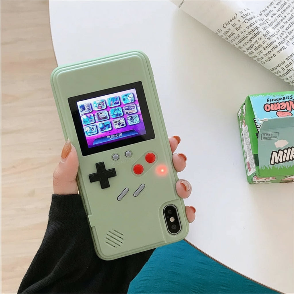 Playable Gameboy Console Retro Case For iPhone