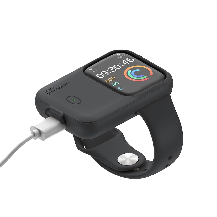 Power Bank Case for Apple Watch Charger 1200mAh