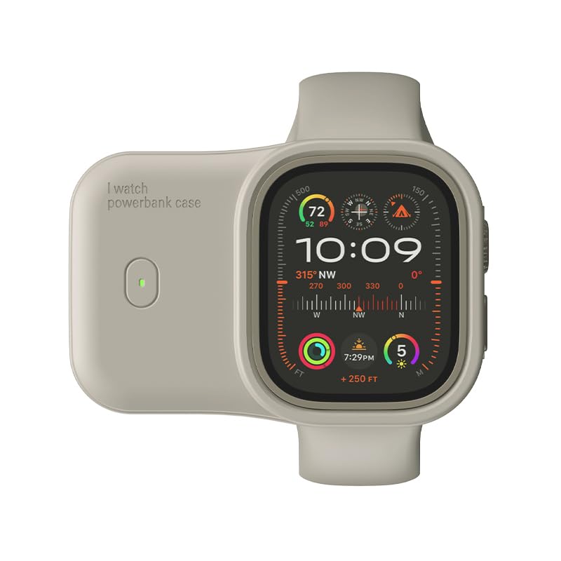 Power Bank Case for Apple Watch Charger 1200mAh