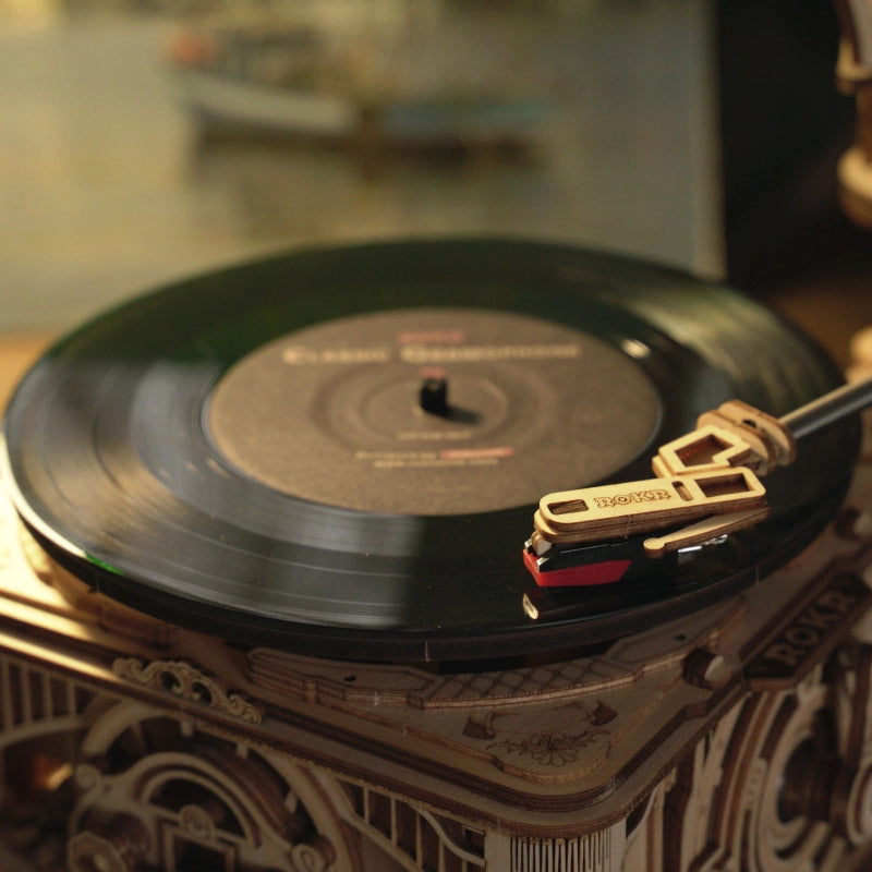 Classic Gramophone 3D Wooden Puzzle