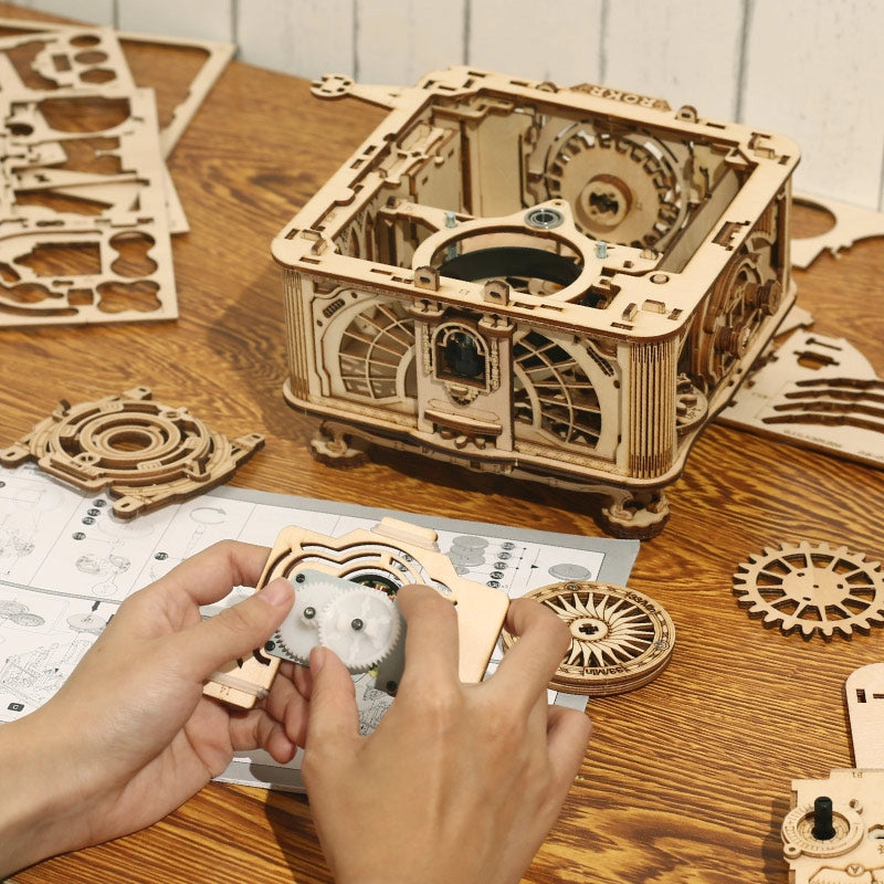 Classic Gramophone 3D Wooden Puzzle