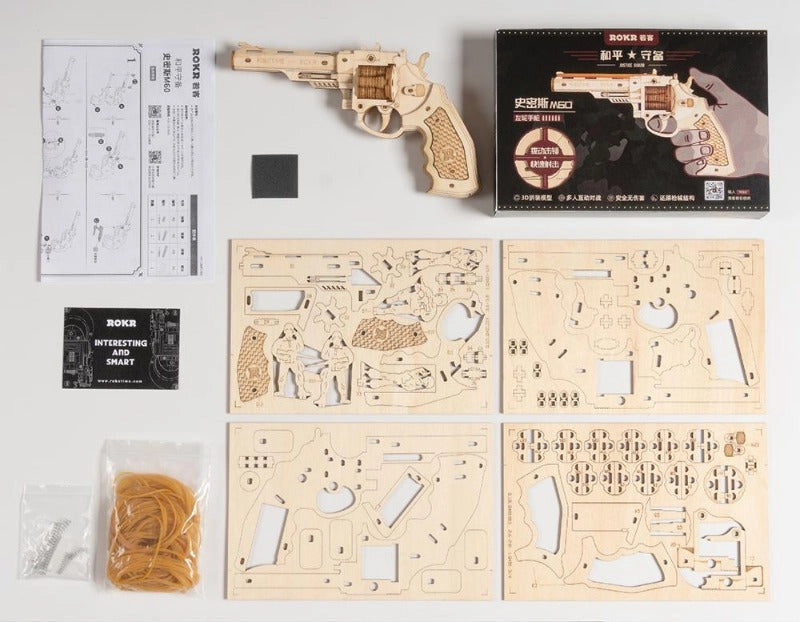Corsac M60 Justice Guard Wooden Toy Gun