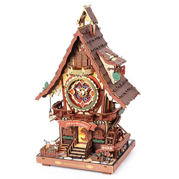 Cuckoo Clock Mechanical 3D Wooden Puzzle