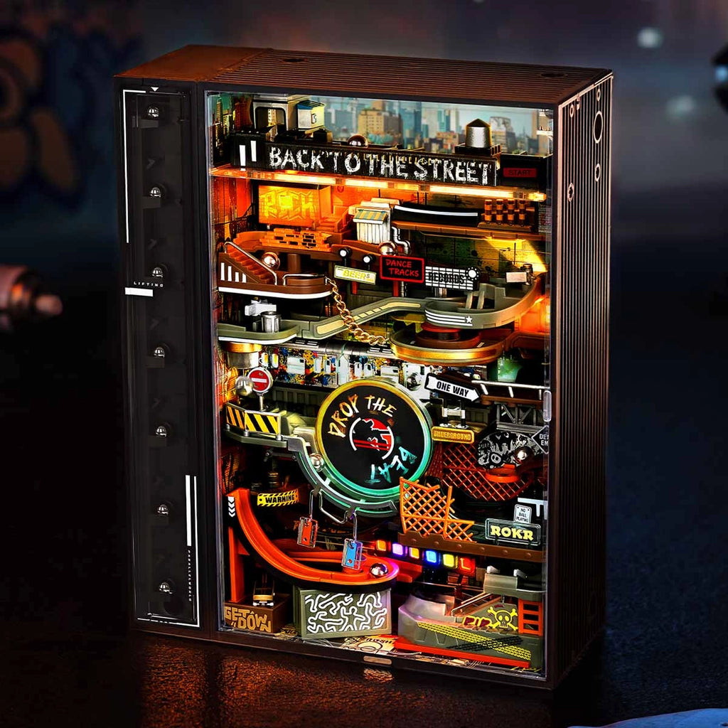 Hip-Hop Street Marble Run City Mechanical 3D Puzzle