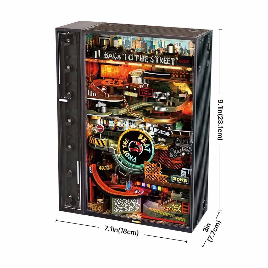 Hip-Hop Street Marble Run City Mechanical 3D Puzzle