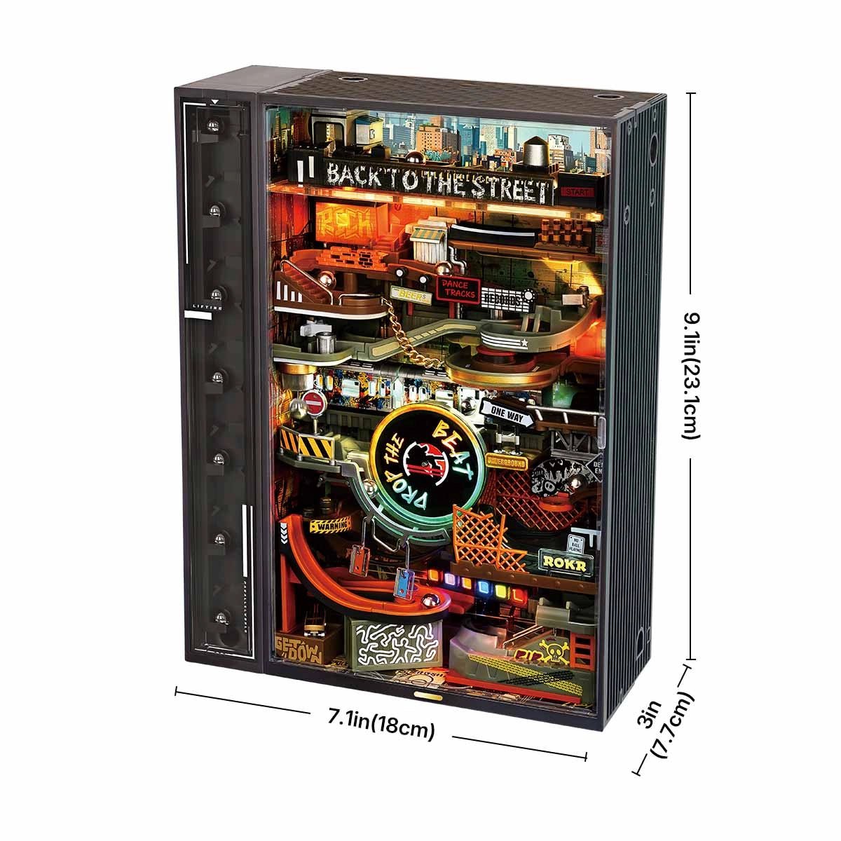 Hip-Hop Street Marble Run City Mechanical 3D Puzzle